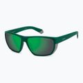Polaroid PLD 7057/S матово тил/зелено огледало поляризирани мъжки слънчеви очила 2