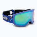 Скиорска маска Smith Snowday Jr supernova rockets/blue sensor mirror