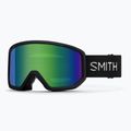 Скиорски очила Smith Transfer black/greensol-xmirror