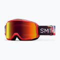 Детски скиорски очила Smith Daredevil Jr patrol mixed signals/red sol-x mirror 5