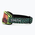 Детски скиорски очила Smith Daredevil Jr electric lime left turn/blue sensor mirror 4