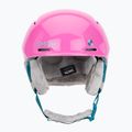 Детска скиорска каска Smith Glide Jr Mips vivid pink hearts 2