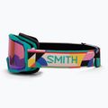 Детски скиорски очила Smith Daredevil Jr jade formations/blue sensor mirror 4