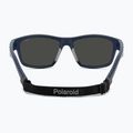 Слънчеви очила Polaroid PLD 7037/S matte blue/grey polarized 6