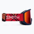 Скиорскa маска Smith Transfer S3 midnight geo alpine/red solx mirror antifog 4