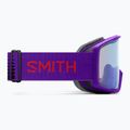 Скиорскa маска Smith Tribute S1 fresh purple/blue sensor mirror antifog 4