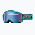 Детска скиорска маска Smith Daredevil S1 tropic kidding/blue sensor mirror antifog