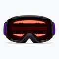 Детска скиорска маска Smith Daredevil S1 black donuts/blue sensor mirror antifog 3