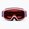 Детска скиорска маска Smith Rascal Jr S2 bright pink lofi butterfly/rose copper antifog 3