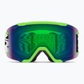 Скиорскa маска Smith Squad S2 slime static shag/chromapop everyday green mirror 2