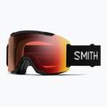 Скиорскa маска Smith Squad S3-S1 black/chromapop pro photochromic red mirror