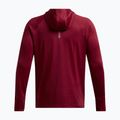 Мъжки суитшърт за бягане Under Armour Launch Elite CW Balaclava Hoody cardinal/reflective 6