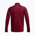 Мъжки суитшърт за бягане Under Armour Launch Elite CW Half Zip cardinal/reflective 4