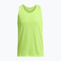 Мъжки потник за бягане Under Armour Launch Singlet morph green/reflection 3