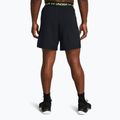 Мъжки тренировъчни шорти Under Armour UA Vanish Woven 6in black/morph green 3