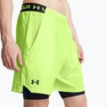 Мъжки шорти за тренировка Under Armour Vanish Woven 2in1 Sts morph green / blavk / black 4