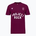Мъжка тренировъчна тениска Under Armour Project Rock Badge Of Honor purple 3