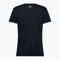 Дамска тениска за тренировка Under Armour Project Rock HW black/silt 2