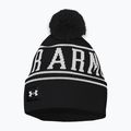 Мъжка зимна шапка Under Armour Halftime Pom Beanie black/white/white 3