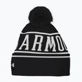 Мъжка зимна шапка Under Armour Halftime Pom Beanie black/white/white 4