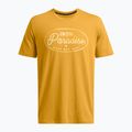 Мъжка тениска за тренировка Under Armour Project Rock Made Not Born golden yellow/steeltown gold