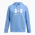 Дамски анцуг Under Armour Rival Fleece Big Logo Hoody horizon blue/white