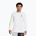 Мъжка блуза с дълъг ръкав Under Armour Curry Verbiage Heavyweight white/high vis yellow/black