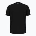 Мъжка тренировъчна тениска Under Armour Sliced Wordmark 60/40S black/horizon blue 2