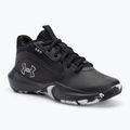 Under Armour GS Lockdown 7 детски баскетболни обувки черно/черно/металическо сребро