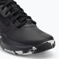 Under Armour GS Lockdown 7 детски баскетболни обувки черно/черно/металическо сребро 7
