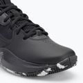 Under Armour Lockdown 7 баскетболни обувки черно/черно/металическо сребро 7
