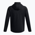 Мъжки суитшърт Under Armour Unstoppable Fleece Full Zip HD black/black 6