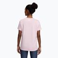 Дамска тениска за тренировки Under Armour Tech C-Twist prime pink/white 2