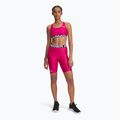 Къси панталони за жени Under Armour HG Authentics 8in shaded fuchsia / white 2