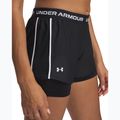 Тренировъчни шорти за жени Under Armour Tech Play Up 2in1 black / black / white 4