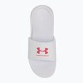 Джапанки Under Armour Ignite Select за жени, бяло/бяло/супер розово 5