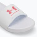 Джапанки Under Armour Ignite Select за жени, бяло/бяло/супер розово 7