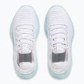 Under Armour Dynamic 2 white/stream/metallic silver дамски обувки за тренировка 4