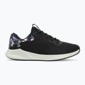 Under Armour Charged Aurora 2+ дамски обувки за тренировка черно/хидрозелено/металическо топло сребро 2