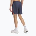 Мъжки къси панталони за бягане Under Armour Launch 7" downpour grey / fire / reflective 3