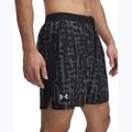 Мъжки къси панталони за бягане Under Armour Launch 7" Print castlerock / anthracite / reflective 4