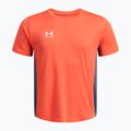 Детска футболна фланелка Under Armour Challenger Train fire/downpour grey/white
