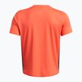 Детска футболна фланелка Under Armour Challenger Train fire/downpour grey/white 2