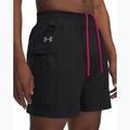 Мъжки къси панталони за бягане Under Armour Trail Run 5" черни / светлоотразителни 4