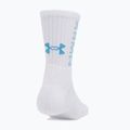 Under Armour 3-Maker Mid Crew чорапи 3 чифта бяло/бяло/ефирно синьо 3