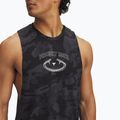 Мъжка тениска Under Armour Project Rock Camo Tank антрацит/черно/хипер зелено 3