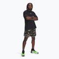 Мъжки къси панталони Under Armour Project Rock Mesh бароково зелено / бяло 2