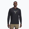 Under Armour Project Rock Iso-Chill Hoody black / hyper green мъжки суитшърт за тренировки