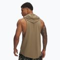 Мъжки суитшърт Under Armour Project Rock Wire SL bayou / white clay 2