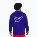 Мъжки суитшърт Under Armour Project Rock Icon Fleece FZ royal/black/black 2